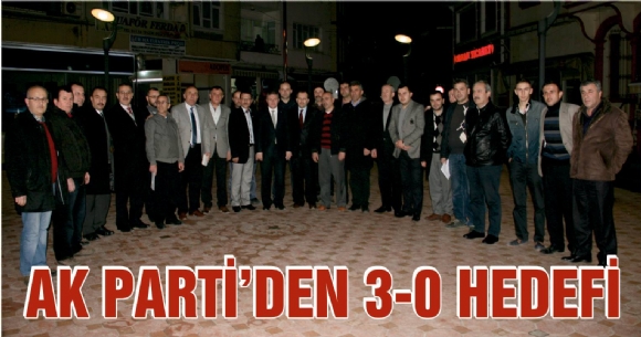 AK PART'DE 3-0 HEDEF