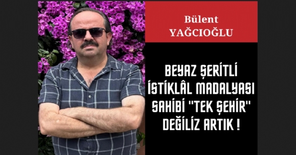 BEYAZ ŞERİTLİ İSTİKLAL MADALYASI SAHİBİ