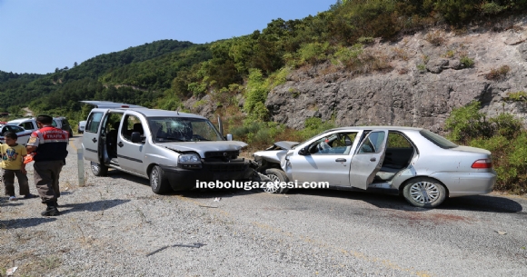 NEBOLU'DA TRAFK KAZASI: 7 YARALI