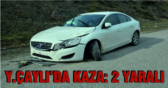 NEBOLU'DA TRAFK KAZASI: 2 YARALI