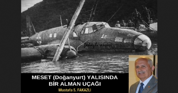 MESET (DO�ANYURT) YALISINDA B�R ALMAN U�A�I