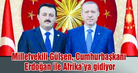 GLEN, CUMHURBAKANI ERDOAN LE AFRKA'YA GDYOR