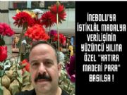 NEBOLU'YA STKLAL MADALYA VERLNN YZNC YILINA ZEL 